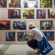 The exhibit includes celebrated women from all walks of life.